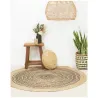 Coussin en sisal 