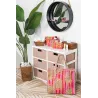 Corbeille rectangulaire en rotin Banneton