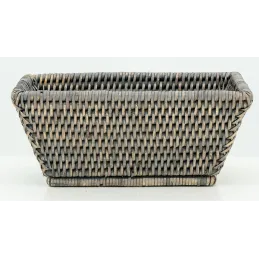 Corbeille rectangulaire en rotin Banneton