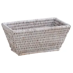 Corbeille rectangulaire en rotin Banneton