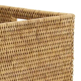 Panier de rangement en rotin naturel