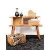 Panier de rangement en rotin naturel