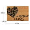 Paillasson en fibre de coco 60 x 40 cmi