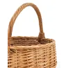 Panier rond en osier buff 30 cm