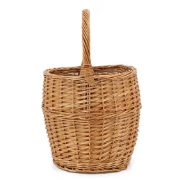 Panier rond en osier buff 30 cm