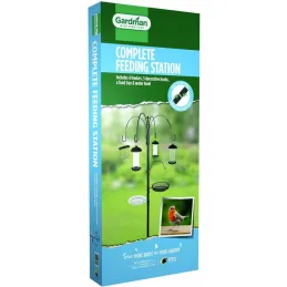 Kit mangeoire avec bain à oiseaux Complete station