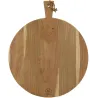 Planche à découper ronde en acacia naturel