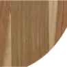 Planche à découper ronde en acacia naturel