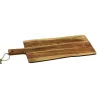 Planche à découper en acacia et jute