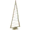 Sapin minimaliste en bouleau et corde