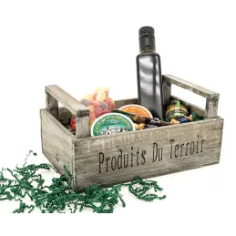 Caisse récolte Produits du terroir