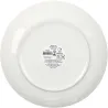 Assiette en porcelaine avec liseré doré