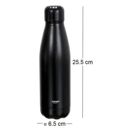 Bouteille de transport en acier inoxydable double paroi 50 cl