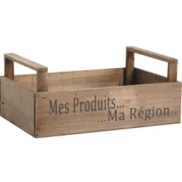 Caisse récolte Mes produits ma région