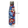 Bouteille de transport en acier inoxydable double paroi 50 cl