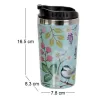 Mug de transport double paroi imprimé végétal 35 CL