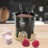 Service à fondue à la bougie duo