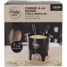 Service à fondue à la bougie duo
