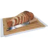 Planche à pain en bambou 38x27 cm avec couteau