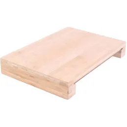 Planche à découper en bambou avec tiroir intégré