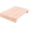 Planche à découper en bambou avec tiroir intégré