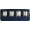 Coffret de 4 bougies Shine like a star senteur vanille