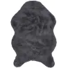 Tapis imitation fourrure poil fin 60x90 cm