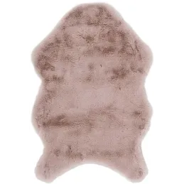 Tapis imitation fourrure poil fin 60x90 cm