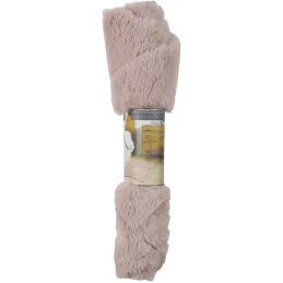 Tapis imitation fourrure poil fin 60x90 cm
