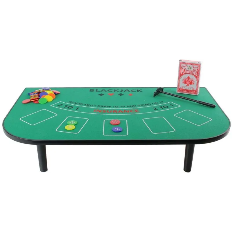 Jeu de table mini blackjack