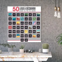 Poster 50 cases à découvrir