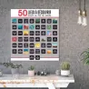 Poster 50 cases à découvrir