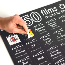 Poster 50 cases à découvrir