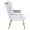 Fauteuil enfant en velours Helsinki