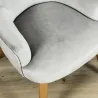 Fauteuil enfant en velours Helsinki