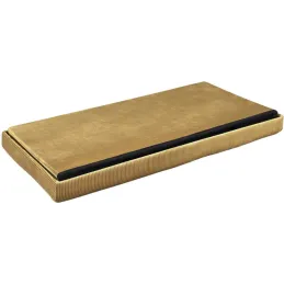 Banc coffre de rangement velours côtelé Giullia