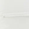 Coussins à motif en jute et coton blanc (Lot de 3)