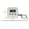 Thermomètre à sonde et minuteur électronique