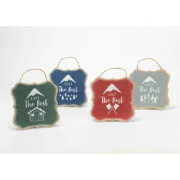 Décorations à suspendre Just the best (Lot de 4)