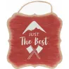 Décorations à suspendre Just the best (Lot de 4)