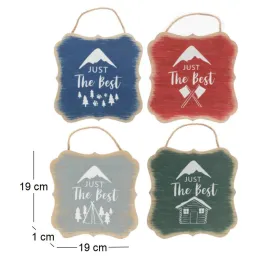 Décorations à suspendre Just the best (Lot de 4)