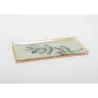 Vide poche en verre Feuille