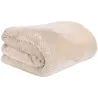 Plaid sherpa effet nid d'abeille 180x220 cm
