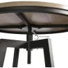 Ensemble table mange debout avec 2 tabourets Aria