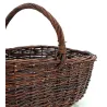 Panier à champignons en osier brut