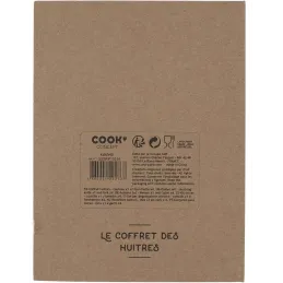 Coffret couteau à huitres et 4 fourchettes en acier inoxydable
