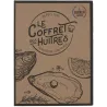 Coffret couteau à huitres et 4 fourchettes en acier inoxydable
