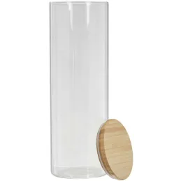 Bocal en verre et bambou 2L