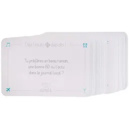 Jeu de cartes débat entre amis 54 cartes