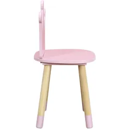 Chaise enfant en bois couronne